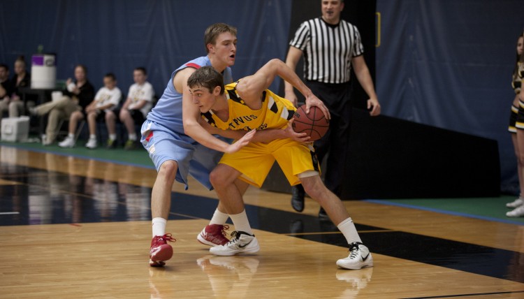 Jordan Dick poured in a career-high 10 points in Saturday's loss (photo courtesy of Andrew Vold `14)