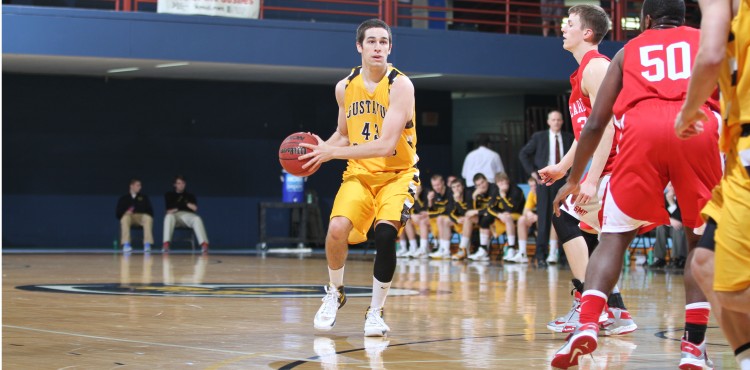 Senior Blake Shay finished with a career-high 20 points off the bench. (Photo courtesy of Dan Coquyt `14).