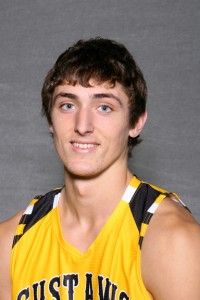 Jordan Dick was the lone Gustie to score in double-figures with 13 points. 