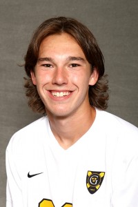 Konnor Tranoris tallied three points (1G, 1A) in Gustavus's 7-0 win over Martin Luther on Wednesday night. 