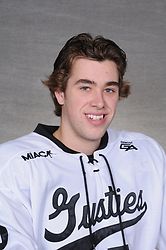 Adam Smyth recorded a hat trick, his second of the season, in Friday's 7-4 win over Concordia. 
