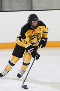 Corey Leivermann led Gustavus in scoring with 30 points in his final collegiate season.