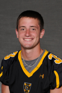 Quarterback Mitch Hendricks threw for four touchdowns and 356 yards in Gustavus's 42-9 win over Lake Forest on Saturday. 