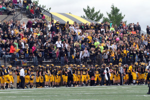 Thanks in part to incredible crowd support at Hollingsworth Field last season, Gustavus was able to go 4-1 on its home turf. 