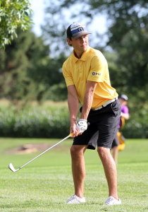Matt Spier will play at Gustavus's No. 1 spot this weekend. He heads into the conference meet with the team's best stroke average. 