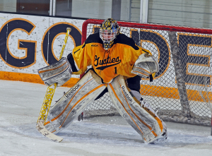 Although goaltender John McLean won't be in action until December, the junior comes into the 2014-15 season Gustavus's lone returning All-Conference performer. 