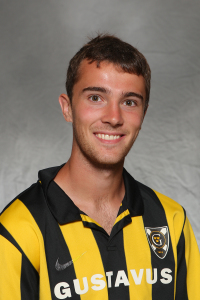 Eric Schneider's goal in the 89th minute salved a 1-1 tie and earned Gustavus a point against MIAC-leader St. Olaf on Saturday. 
