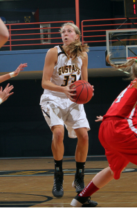 Junior forward Lindsey Johnson returns to Gustavus's lineup as the top returning scorer from a year ago. 
