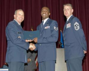 Cooper graduated with an Associate Degree in Logistics from the Community College of the Air Force  (CCAF) in May of 2012.