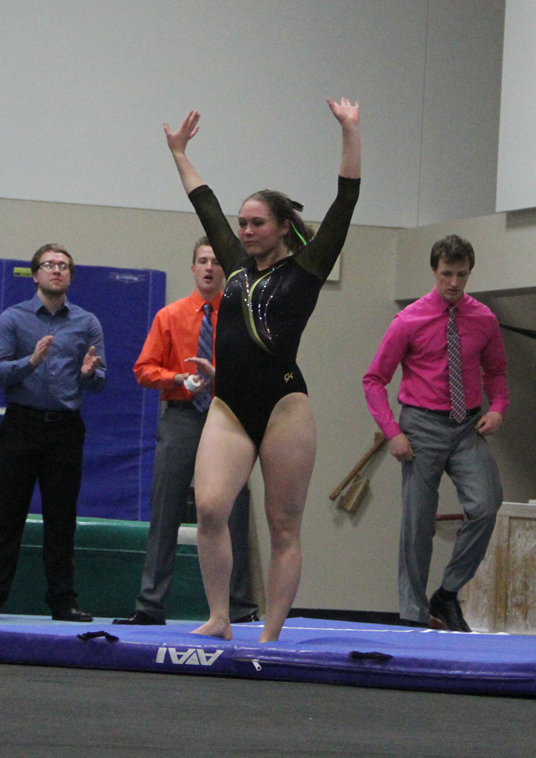 Gymnastics Drops Dual To Uw Stout 179 100 177 525 Posted On