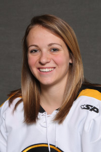 Erica Power tallied three assists in the Gusties' 5-2 win over St. Thomas on Friday.