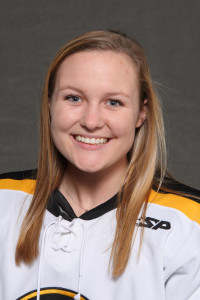 Emily Reibert scored two of Gustavus's four goals en route to a 4-1 win over St. Catherine University on Friday.