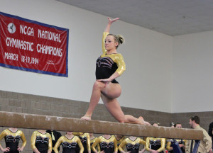 Kopp will compete in both the all-around and balance beam competitions on Friday and Saturday.