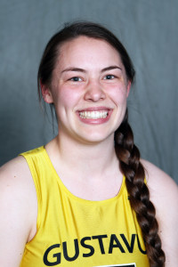 Elizabeth Weirs earned a cumulative GPA of 4.0 during her time at Gustavus.