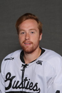 Tim Donohue scored the game winning goal with just 25 seconds left to open the 2015-16 season. 