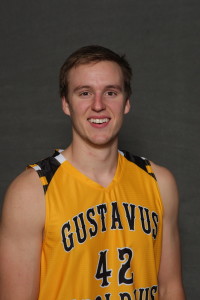 Brody Ziegler led the Gusties with 14 points in the loss at Macalester.