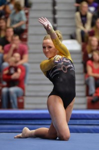 Alex Kopp has earned WIAC Gymnastics All-Around Athlete of the Week honors for the second consecutive week.
