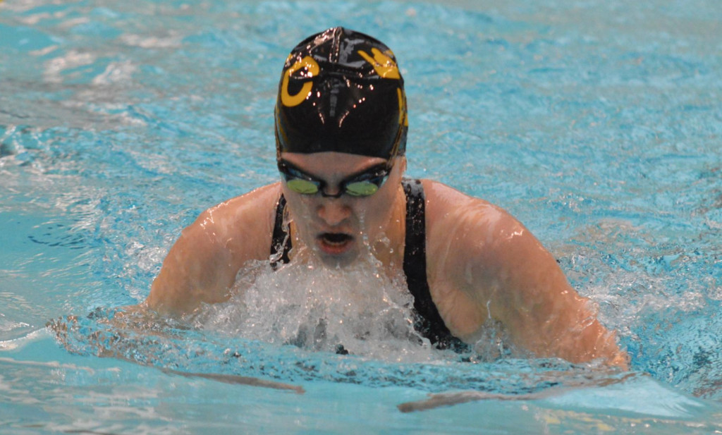 Women’s Swim & Dive In Second Place After First Day Of MIAC