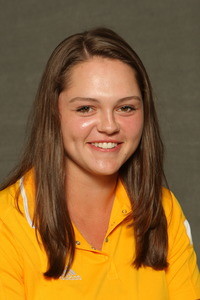 Jessica Nelson led Gustavus on day one of the George Fox Invite.