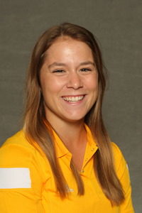 McKenzie Swenson helped the Gusties to a second place finish after one round at the MNSU Spring Invite.