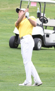 Alec Aunan tied for seventh after posting a tournament-low score of 68 in Monday's final round.