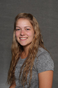 Ally Baker won all three of her matches on Saturday.
