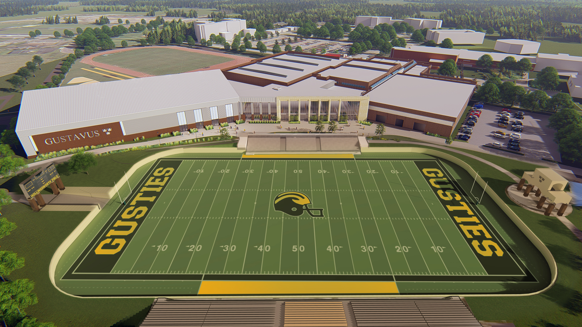 Lund Center Project to Break Ground This Spring - The expansion and  renovation of Gustavus Adolphus College's wellness and athletic facility  begins in April 2021.Posted on February 19th, 2021 by JJ Akin '11