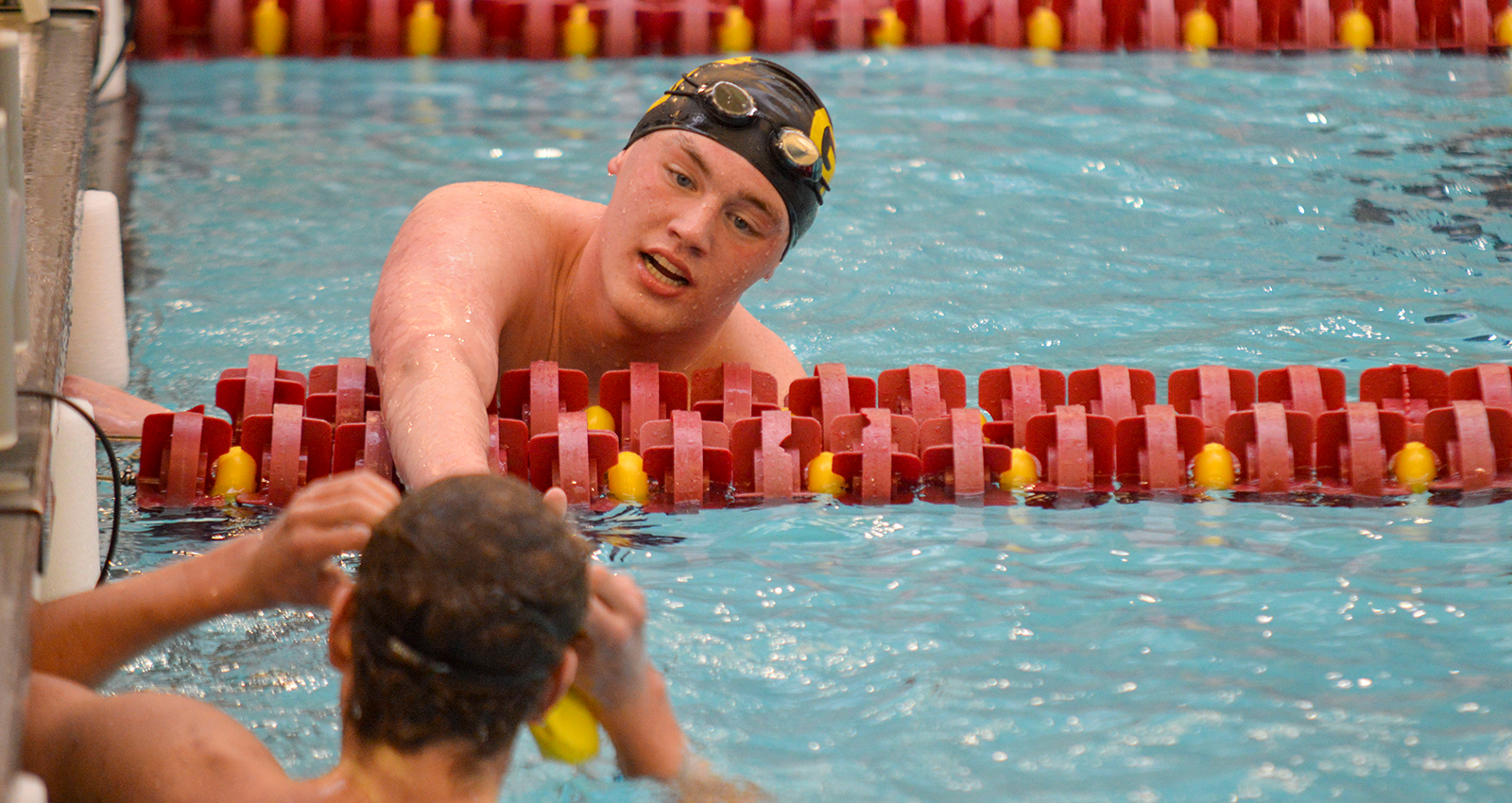 Gustie Men in 1st, Women in 2nd After Day Two of Swimming and Diving