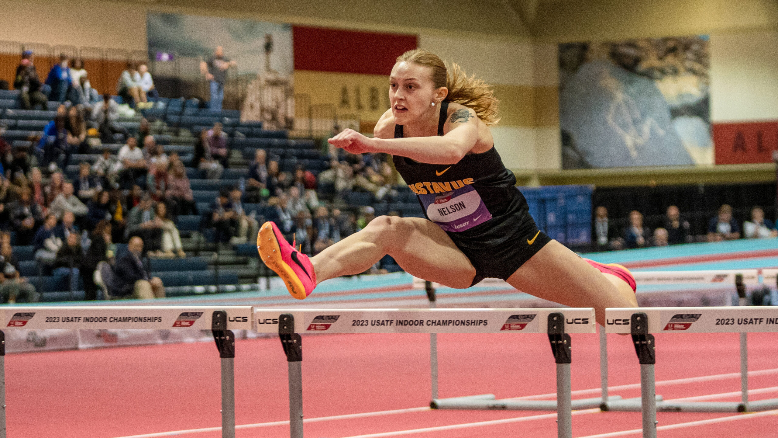 Nelson Takes Sixth in 60H at USATF Indoor Championships, Sets DIII Record -  Posted on February 18th, 2023 by CJ Siewert