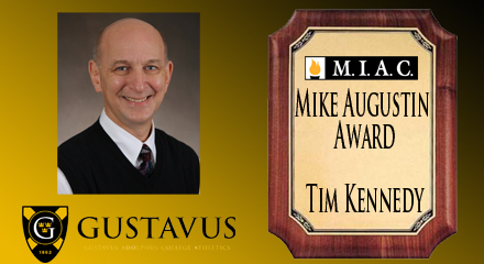 Tim Kennedy Honored With 2011-12 MIAC Mike Augustin Award