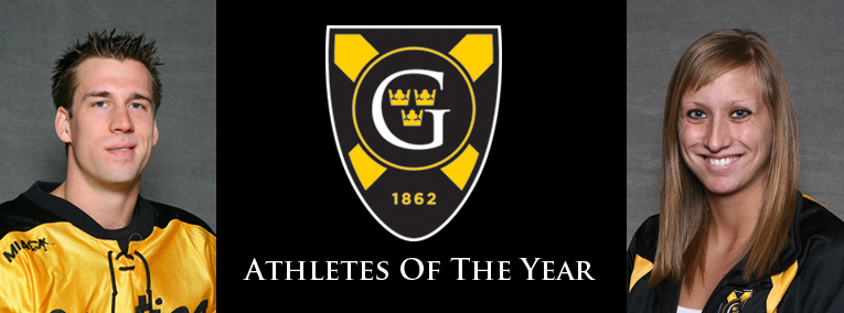 Ross Ring-Jarvi And Alissa Tinklenberg Named 2011-12 Gustavus Student-Athletes Of The Year