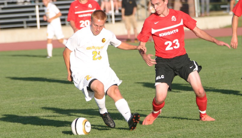 Men’s Soccer Rolls Past Martin Luther 7-1