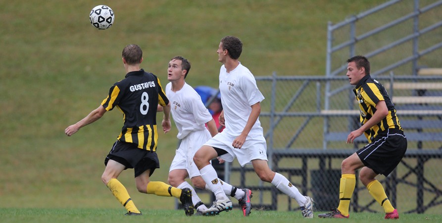 Men’s Soccer And St. Olaf Play To 1-1 Tie In MIAC Opener