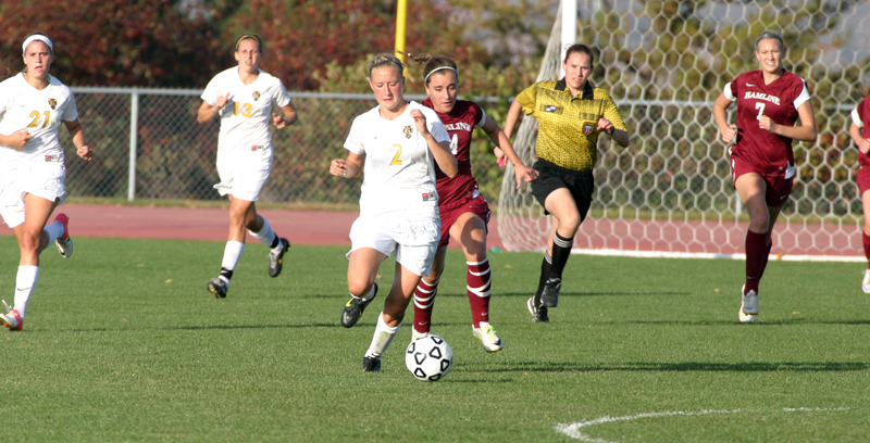 Women’s Soccer Grits Out 1-0 Victory Over Hamline