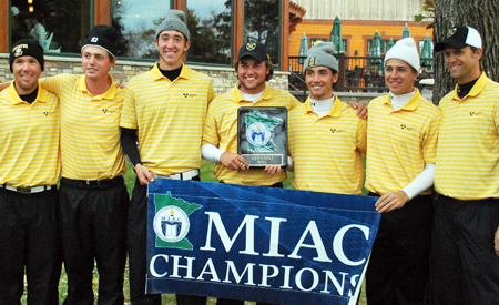 Men’s Golf, Kolquist Crowned MIAC Champions