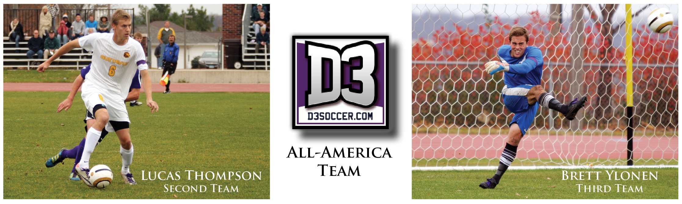 Thompson And Ylonen Grab All-America Honors From D3soccer.com