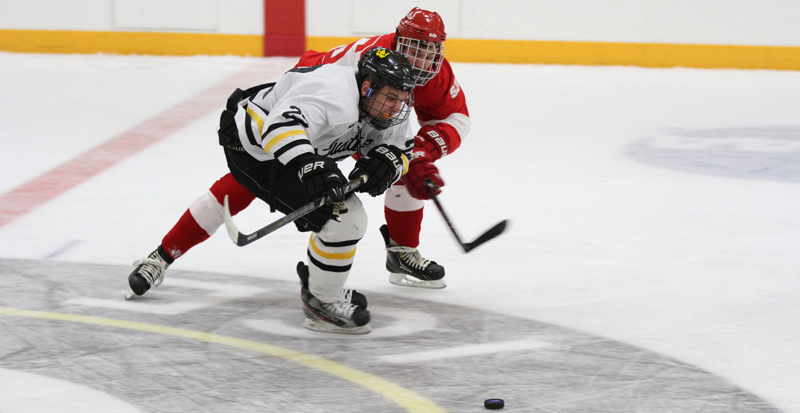 Men’s Hockey Battles Back To Come Away With 1-1 Tie Against Saint John’s