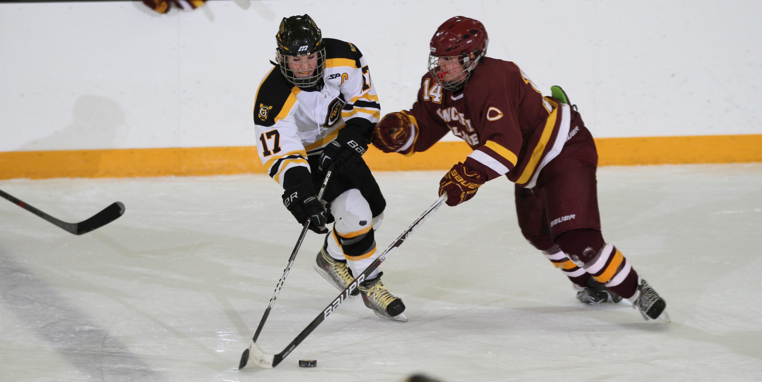 Hjelm’s Hat Trick Propels Women’s Hockey Past Concordia