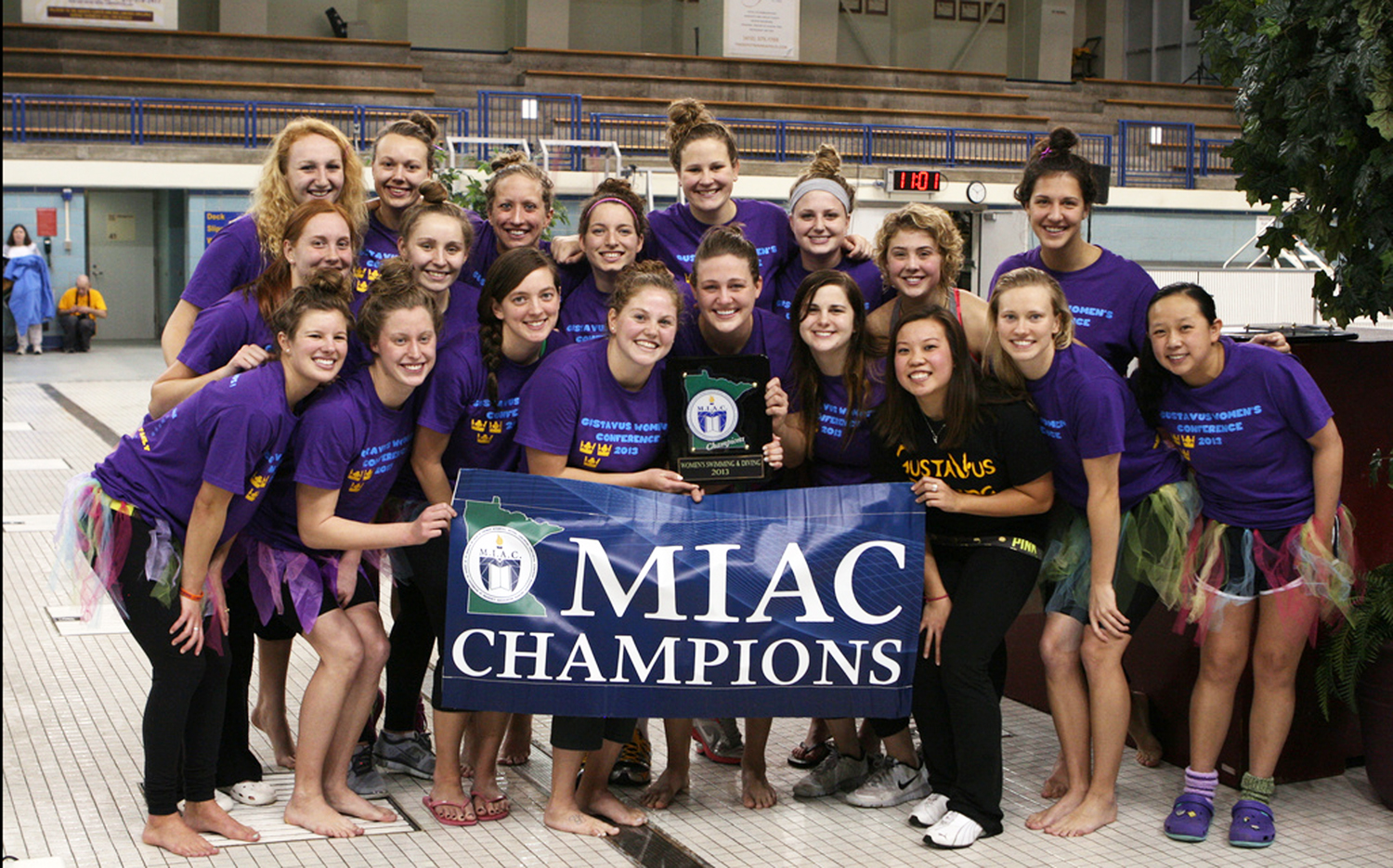 Women’s Swimming & Diving Stays The Course, Claims Fourth Straight MIAC Championship