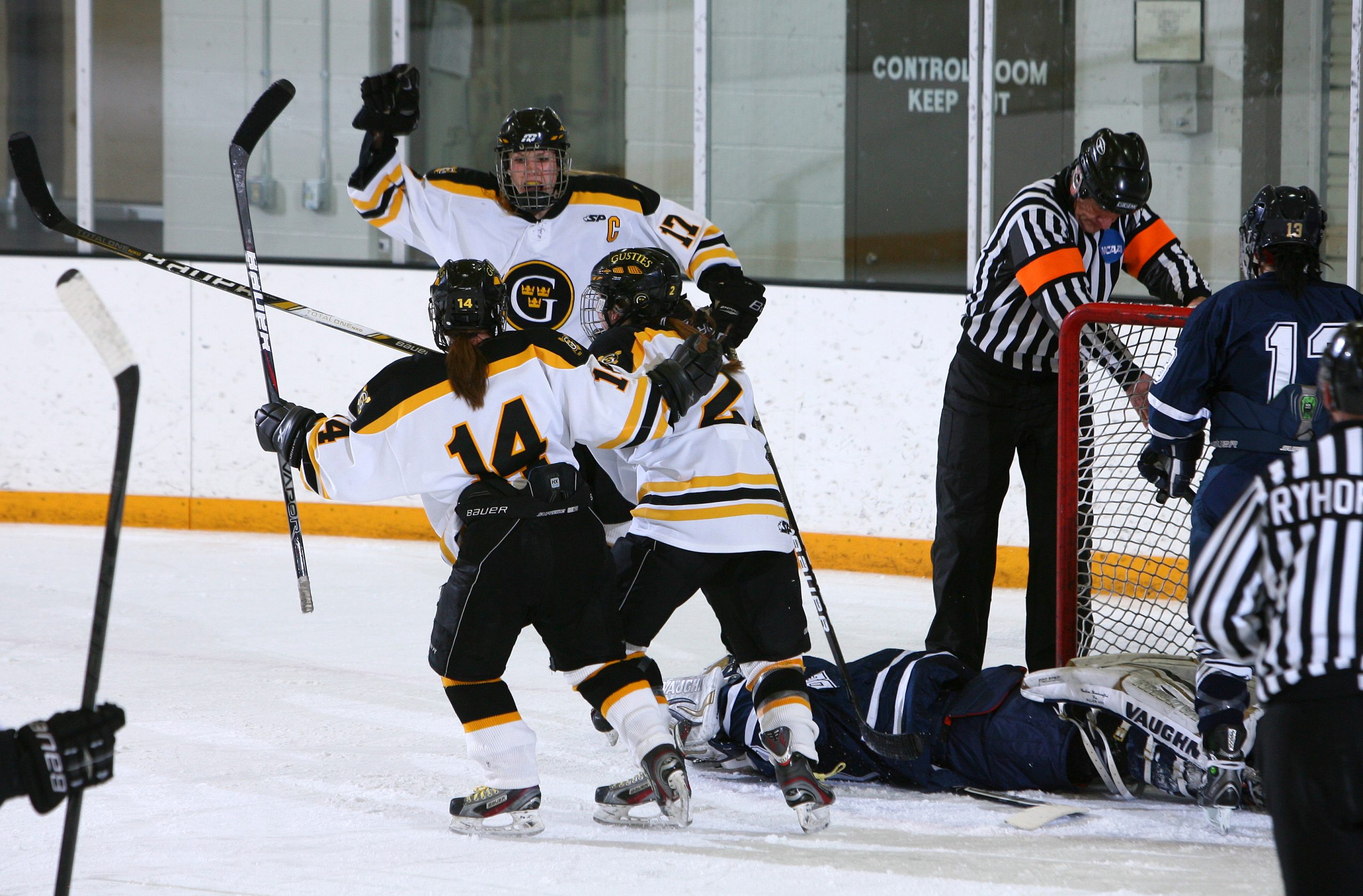 Women’s Hockey Comes From Behind To Defeat Bethel 3-2 In MIAC Semifinals