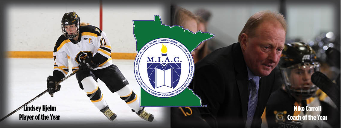 Hjelm, Carroll Highlight MIAC Women’s Hockey Postseason Awards