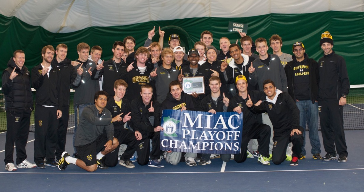 Men’s Tennis Defeats Carleton 8-1 To Claim 2013 MIAC Playoff Title