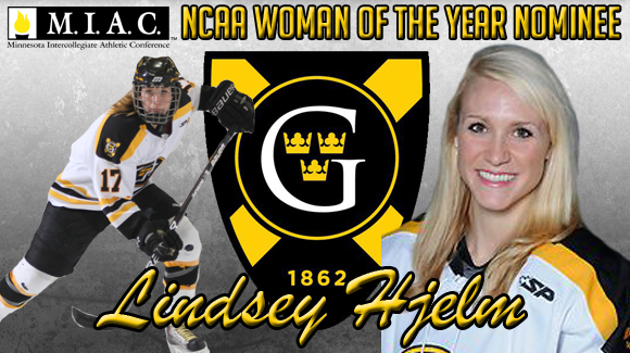 MIAC Nominates Gustavus’ Lindsey Hjelm For NCAA Woman Of The Year