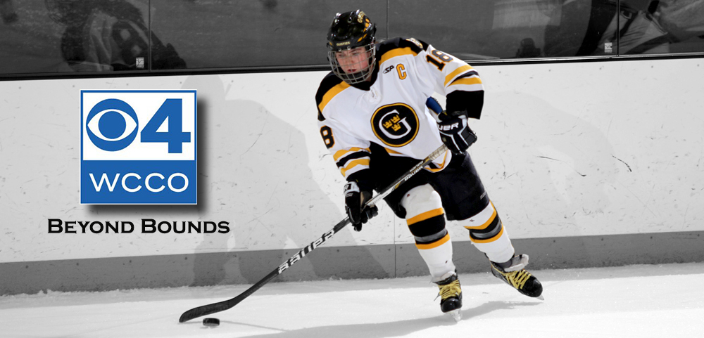 Junior Women’s Hockey Player Carolyn Draayer Featured In WCCO’s “Beyond Bounds” Series