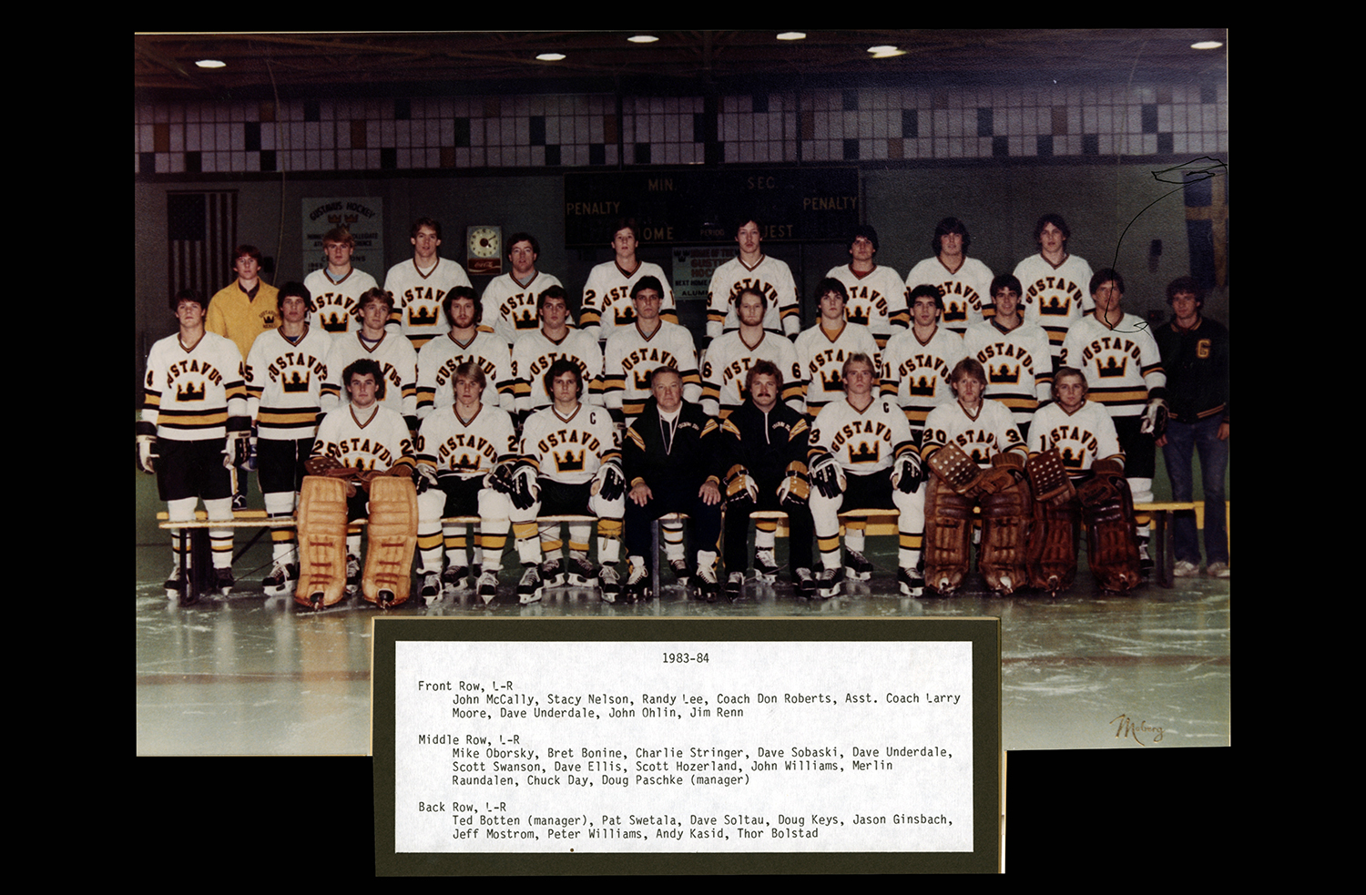 A Look Back At The 1983-84 Gustavus Men’s Hockey Team And The Program’s Most Prolific Passer, Doug Keys