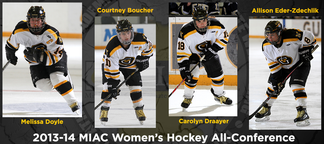 Four Gusties Named To MIAC Women’s Hockey All-Conference Team