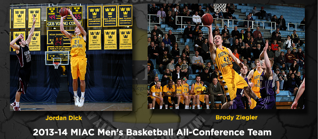 Dick, Ziegler All-Conference, Three Others Honored In MIAC Men’s Basketball Awards