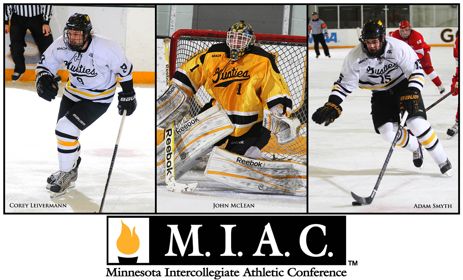 Leivermann, McLean, & Smyth Honored In MIAC’s Men’s Hockey Awards