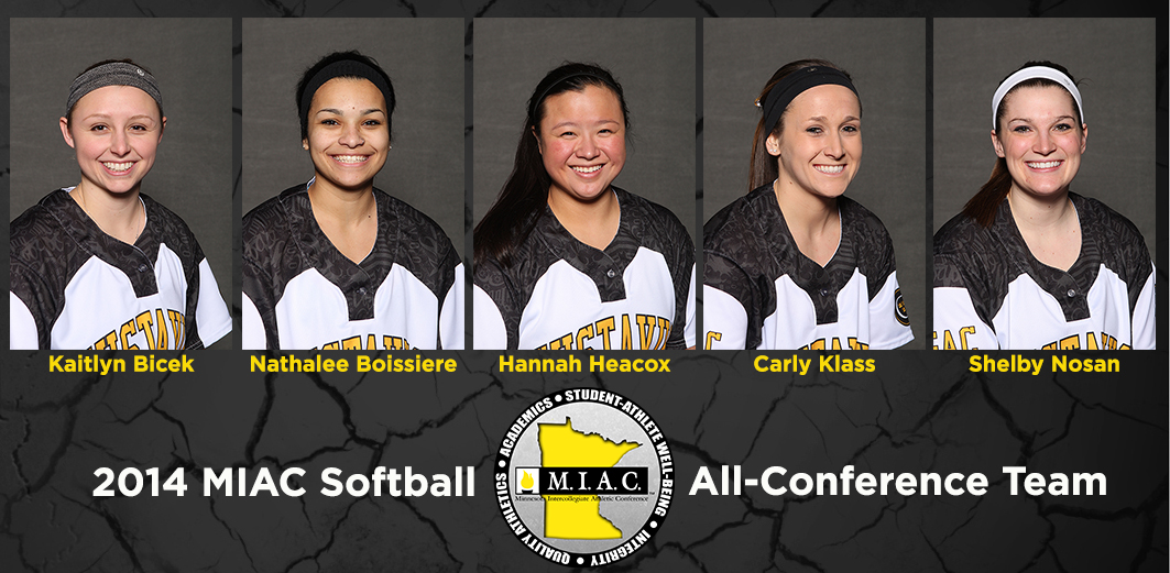 Five Gusties Honored In MIAC Softball Postseason Awards