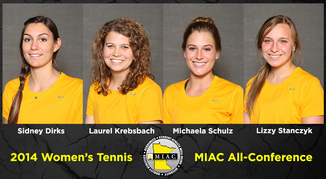 Four Gusties Named To MIAC Women’s Tennis All-Conference Teams